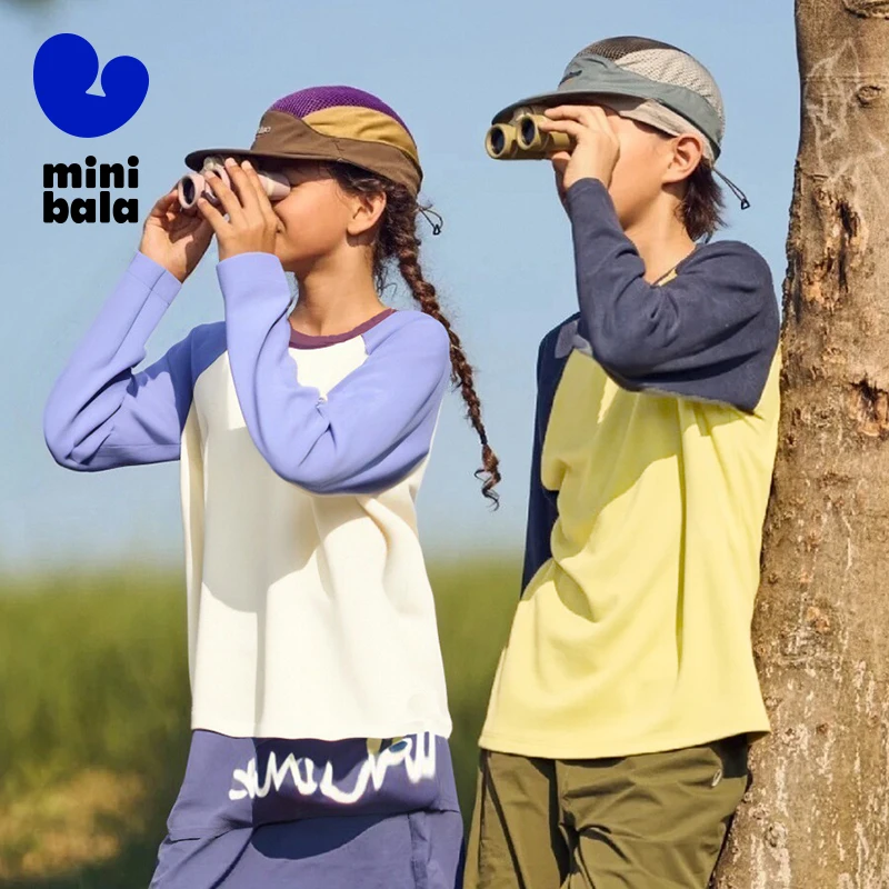 Одинаковая семейная футболка с длинными рукавами Mini Bala, осень 2022, новый быстросохнущий комплект с защитой от ультрафиолета для родителей и детей
Одинаковая семейная футболка с длинными рукавами Mini Bala, осень 2022, новый быстросохнущий комплект с защитой от ультрафиолета для родителей и детей