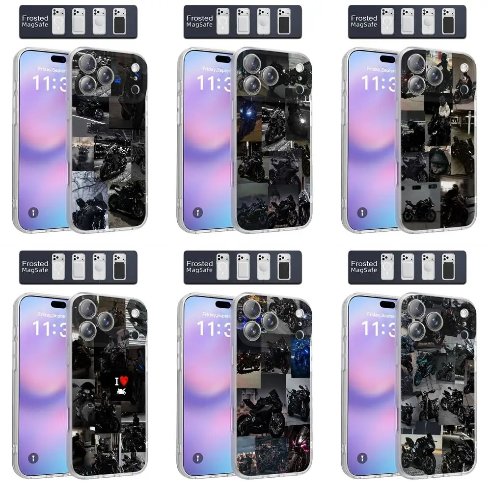 Motorcycle MotoBike Bike Moto Phone Case For iPhone 17,16,15,14,13,12,11,Pro,Max,Plus,E,Air,Mini Magnetic Magsafe Frosted Clear 
Motorcycle MotoBike Bike Moto Phone Case For iPhone 17,16,15,14,13,12,11,Pro,Max,Plus,E,Air,Mini Magnetic Magsafe Frosted Clear