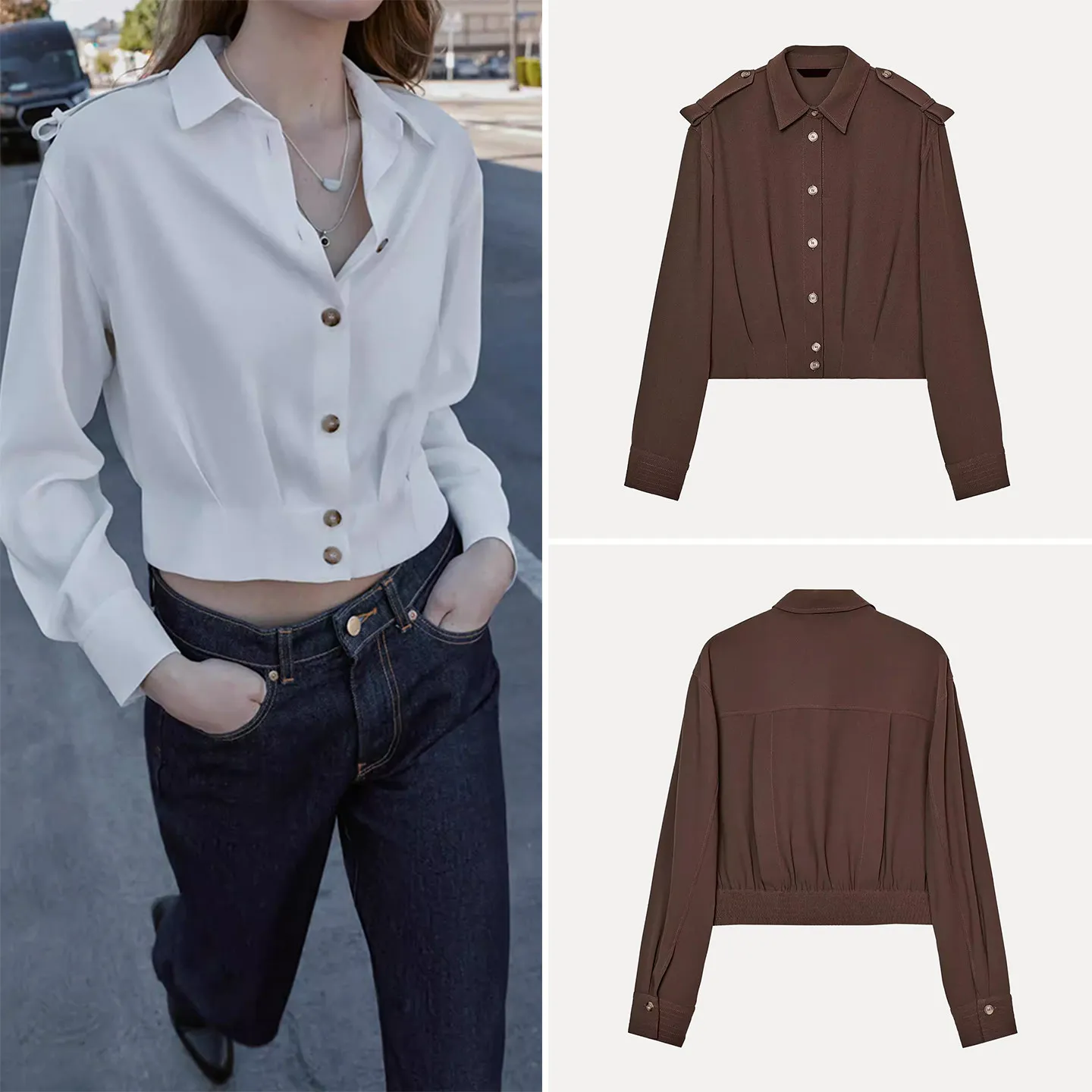 Z 2025 Winter Faion Personali ort Pants oulder Strap Decorated irt Women's Premium Clothing ort Length
Z 2025 Winter Faion Personali ort Pants oulder Strap Decorated irt Women's Premium Clothing ort Length