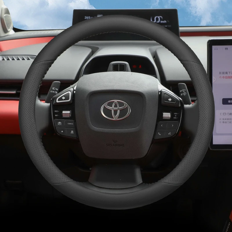 Leather Car Steering Wheel Cover for Toyota Bz4x BZ5 2024 2025 2026 Accessories
Leather Car Steering Wheel Cover for Toyota Bz4x BZ5 2024 2025 2026 Accessories