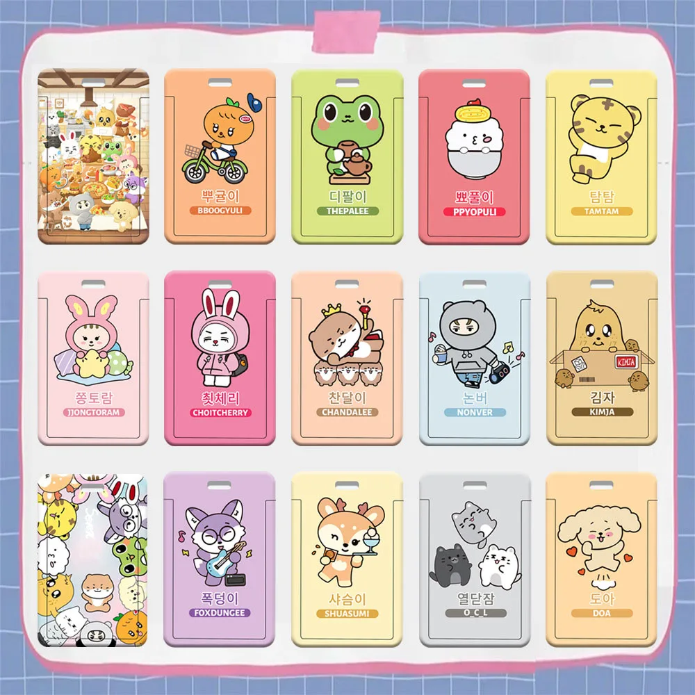 KPOP ST Cartoon White Leather Rope Card Holder Cute Animal Printed Card Storage Photo Frame Bag Pendant JOSHUA HOSHI Fans Gift
KPOP ST Cartoon White Leather Rope Card Holder Cute Animal Printed Card Storage Photo Frame Bag Pendant JOSHUA HOSHI Fans Gift