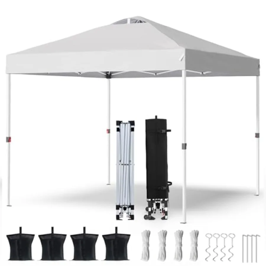 Beach tent for outdoor events and parties, 420D coated waterproof white fabric, heavy-duty with wheels and one-push setup, sun
Beach tent for outdoor events and parties, 420D coated waterproof white fabric, heavy-duty with wheels and one-push setup, sun