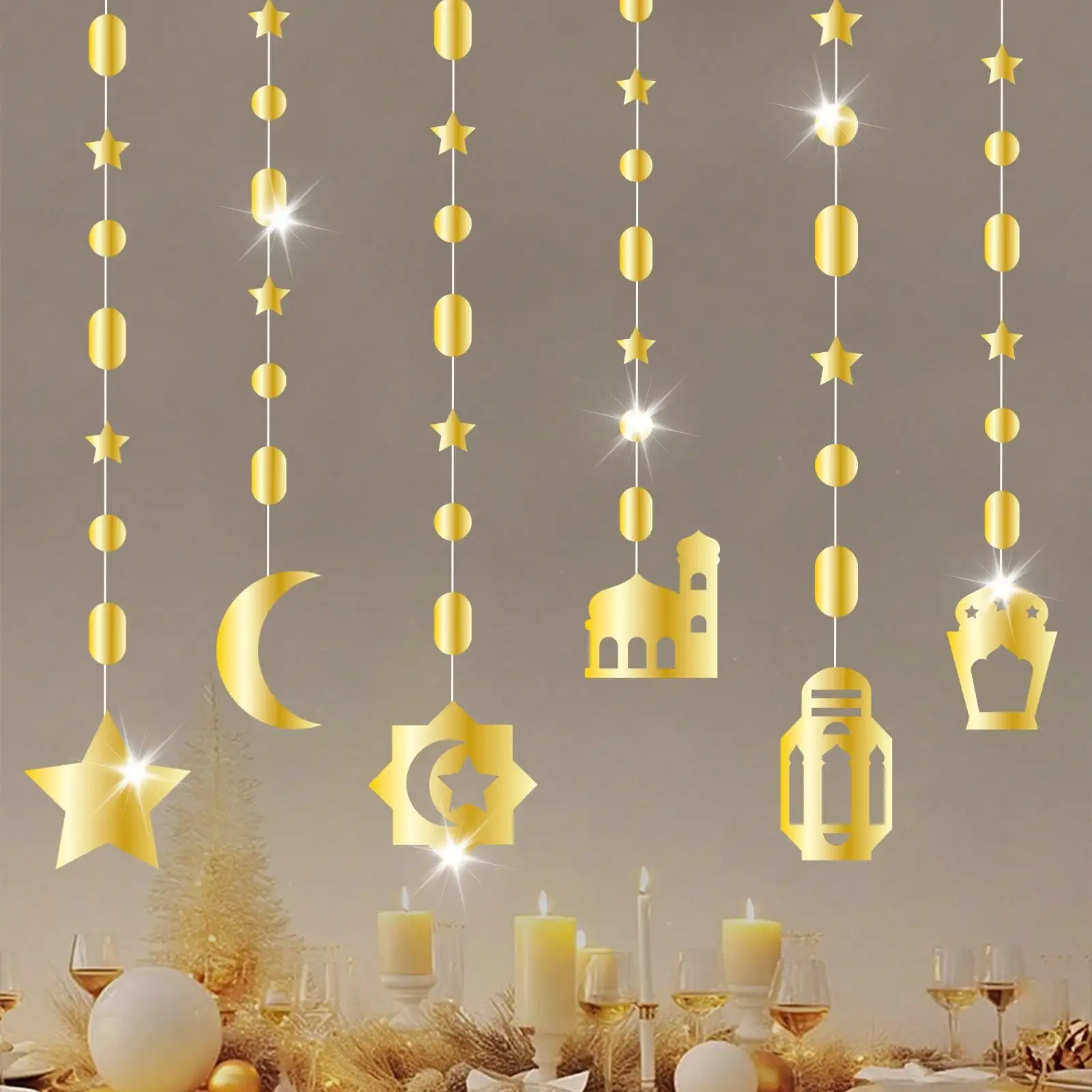 Ramadan Decorations,Ramadan Home Hollow Banner Hanging Moon Stars Lantern Pattern for Birthday Festival Wedding Party Wall Decor
Ramadan Decorations,Ramadan Home Hollow Banner Hanging Moon Stars Lantern Pattern for Birthday Festival Wedding Party Wall Decor