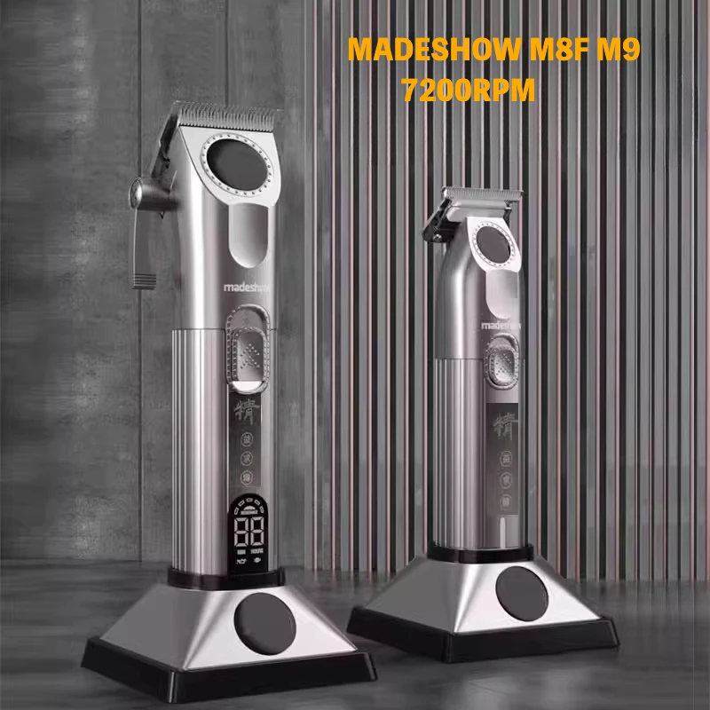 M8F MADESHOW Профессиональная мужская машинка для стрижки волос Парикмахерская Триммер для салона с беспроводной базой Винтажная масляная головка Push 3200 мАч 13 Вт
M8F MADESHOW Профессиональная мужская машинка для стрижки волос Парикмахерская Триммер для салона с беспроводной базой Винтажная масляная головка Push 3200 мАч 13 Вт