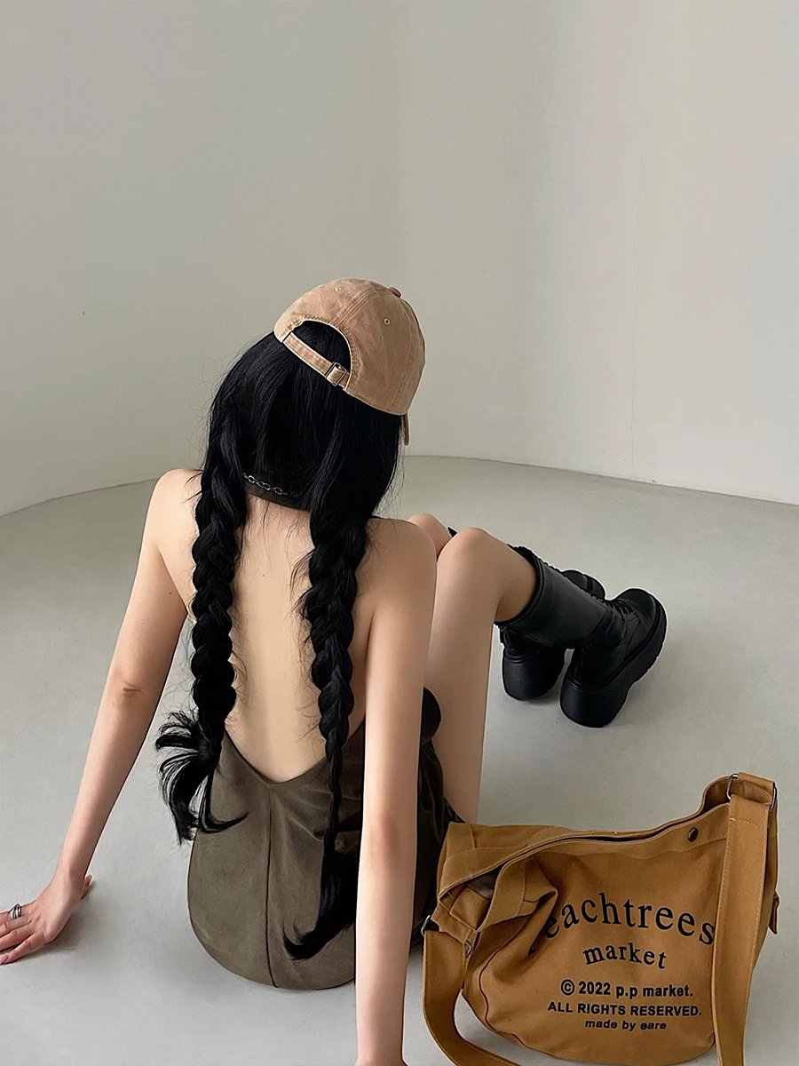 American Style Sexy Girl Backless Loose Slimming Sports Casual Sleeveless Hanging Neck Vest Top Cotton Summer Fashion Women's...
American Style Sexy Girl Backless Loose Slimming Sports Casual Sleeveless Hanging Neck Vest Top Cotton Summer Fashion Women's...