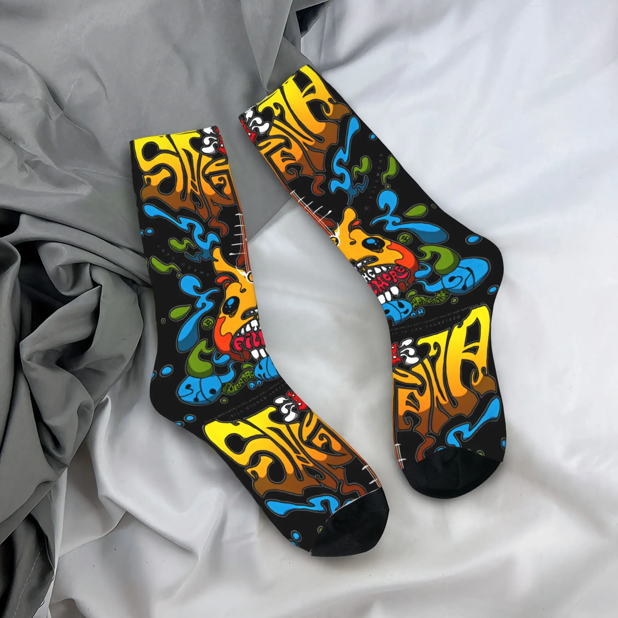 Носки Santana Oneness, чулки с принтом Siinger, нескользящие носки для взрослых и мужчин, теплые мягкие осенние готические носки для скалолазания 
Носки Santana Oneness, чулки с принтом Siinger, нескользящие носки для взрослых и мужчин, теплые мягкие осенние готические носки для скалолазания
