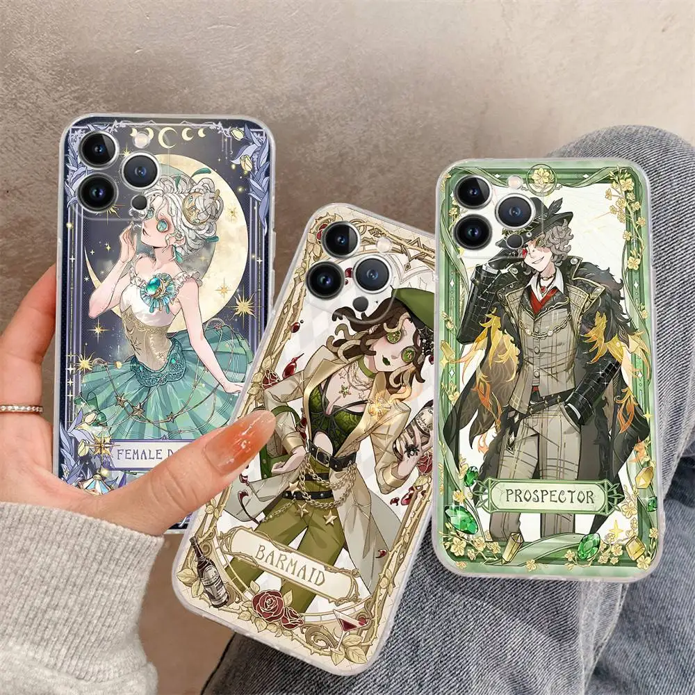 Identity V Game Phone Case For IPhone 16 15 14 11 12 13 Mini Pro XS Max Cover 6 7 8 Plus X Funda Shell
Identity V Game Phone Case For IPhone 16 15 14 11 12 13 Mini Pro XS Max Cover 6 7 8 Plus X Funda Shell