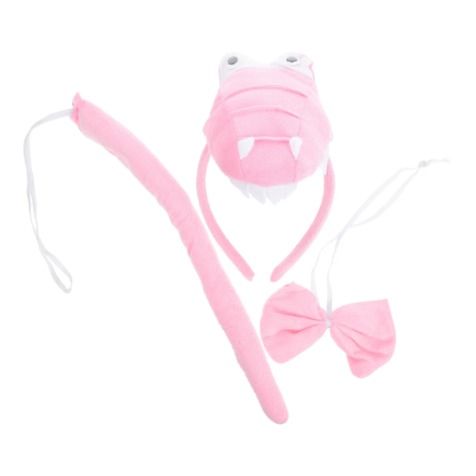 1Set Pink Dinosaur Costume Set for Toddler Kids Includes 3D Headband Bowtie Tail Halloween Party Cosplay Dress Up Outfit
1Set Pink Dinosaur Costume Set for Toddler Kids Includes 3D Headband Bowtie Tail Halloween Party Cosplay Dress Up Outfit