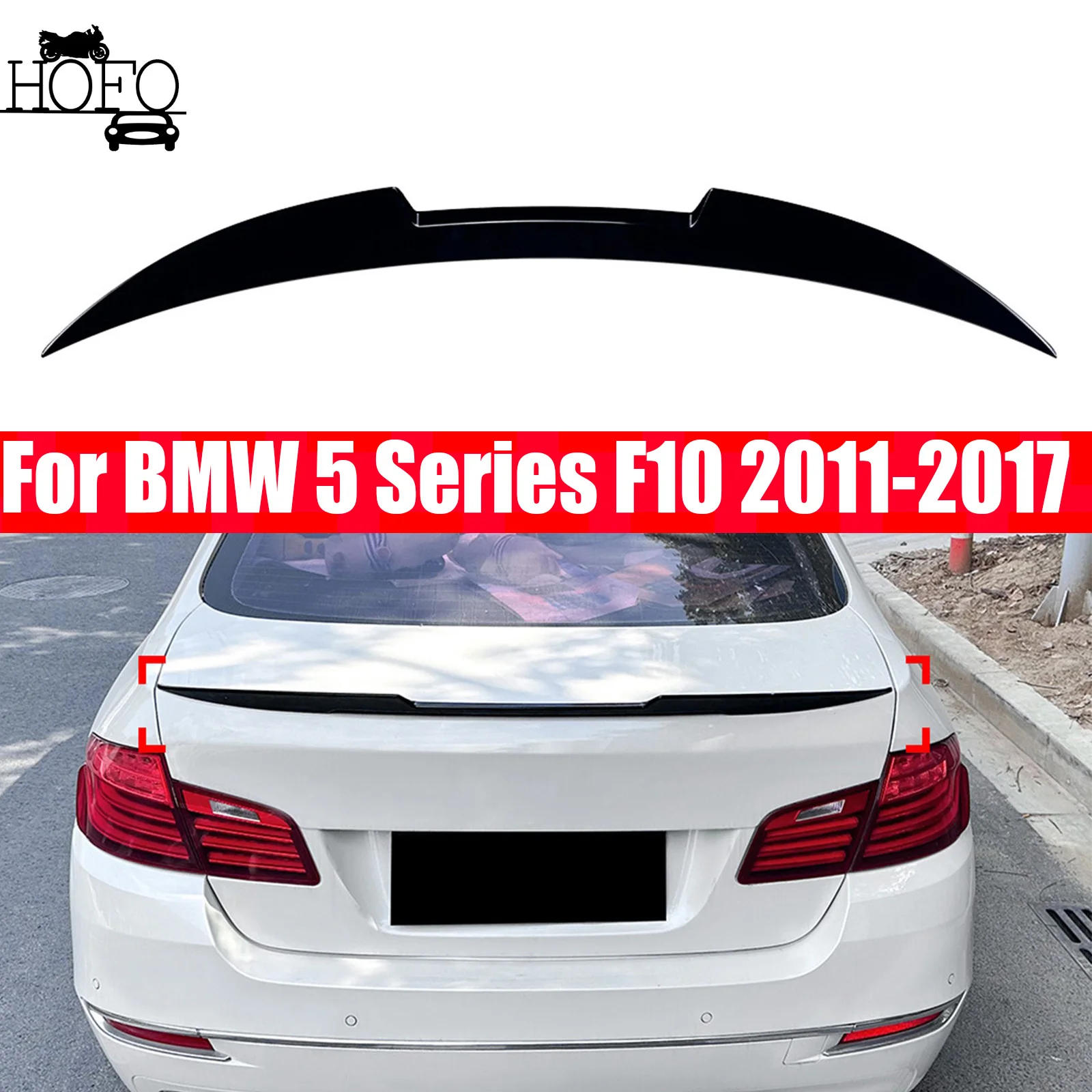 Car Rear Trunk Boot Roof Spoiler Cap Rear Boot Rear Trunk Spoiler Wing Trims For BMW 5 Series F10 2011-2017 M5 Sedan
Car Rear Trunk Boot Roof Spoiler Cap Rear Boot Rear Trunk Spoiler Wing Trims For BMW 5 Series F10 2011-2017 M5 Sedan