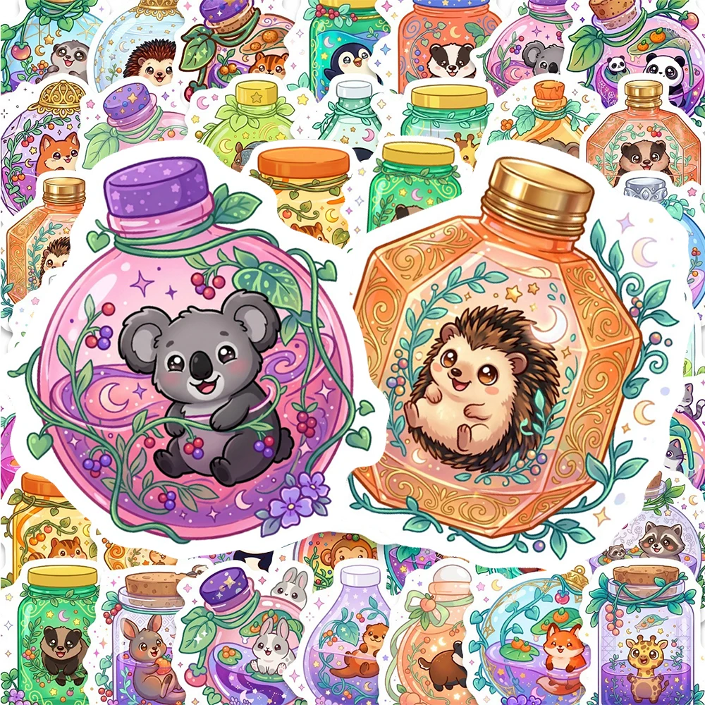 10/30/50pcs Transparent Cute INS Style Pet Bottle Stickers Kawaii Animal Graffiti Decals DIY Skateboard Phone Aesthetic Sticker
10/30/50pcs Transparent Cute INS Style Pet Bottle Stickers Kawaii Animal Graffiti Decals DIY Skateboard Phone Aesthetic Sticker