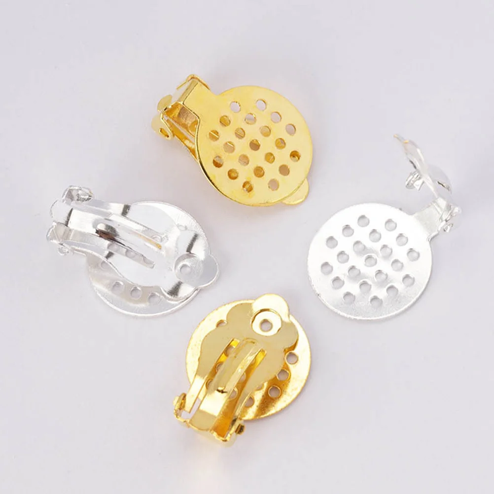 50Pcs Ear Clip Jewelry Accessories DIY Metal Ear Clip Blanks Without Holes for Birthday Graduation Party Delicate Earrings
50Pcs Ear Clip Jewelry Accessories DIY Metal Ear Clip Blanks Without Holes for Birthday Graduation Party Delicate Earrings