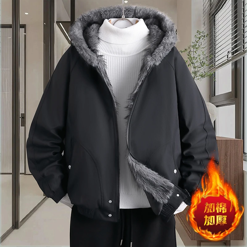 2026 new Men's winter jacket fashion Down cotton jacket MenThick Warm shearling Windproof Mens fashion Parka youth cotton jacket
2026 new Men's winter jacket fashion Down cotton jacket MenThick Warm shearling Windproof Mens fashion Parka youth cotton jacket