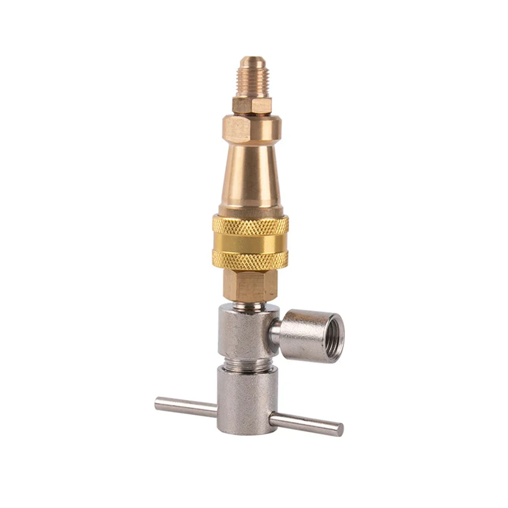Washer Quick Connector Brass 14 Inch For Refrigerator Fittings With 1/4 Inch Copper Pipe Vacuum And Snow Cleaning Pipe Usage
Washer Quick Connector Brass 14 Inch For Refrigerator Fittings With 1/4 Inch Copper Pipe Vacuum And Snow Cleaning Pipe Usage
