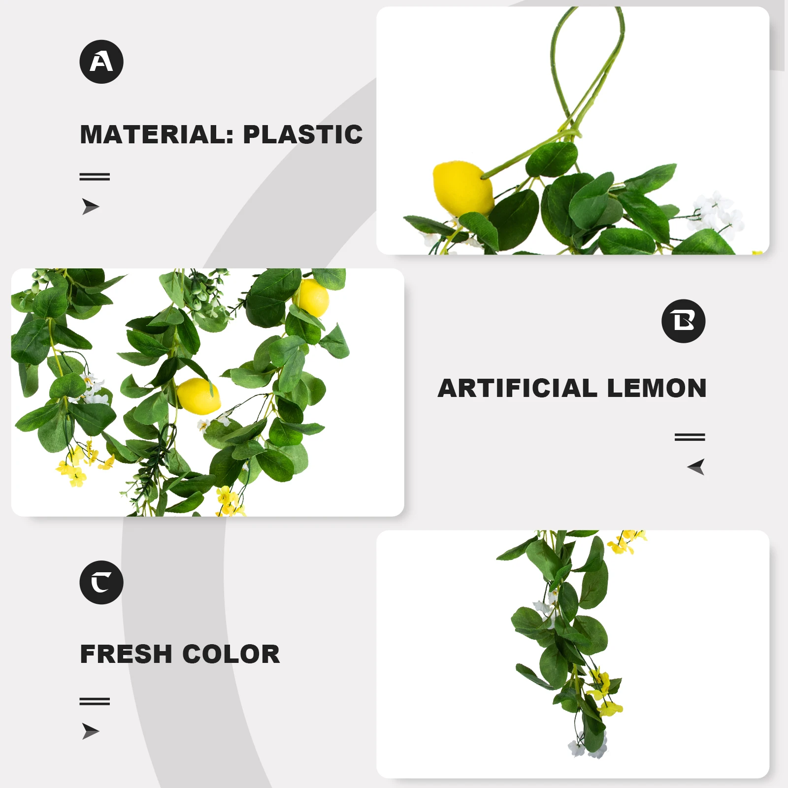 Artificial Flower Decoration Lemon Garland Branch Swag Wall PendantSpring Fruit Garland Lemon Branch Wall Hanging
Artificial Flower Decoration Lemon Garland Branch Swag Wall PendantSpring Fruit Garland Lemon Branch Wall Hanging