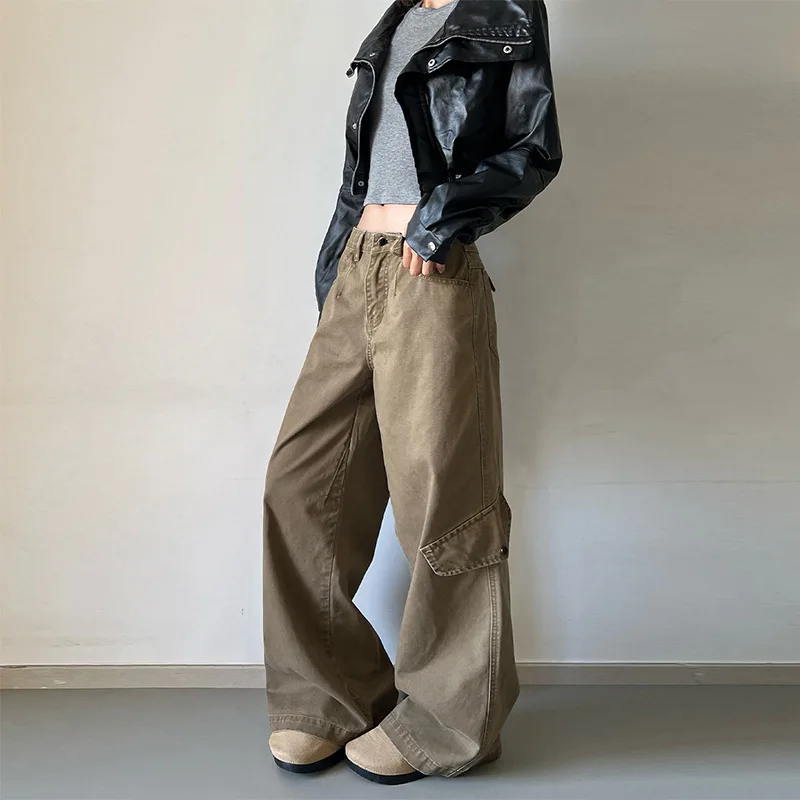 Old-style Twill Denim Washed Workwear Trousers Unisex Stylish Casual Trousers Soft Pockets
Old-style Twill Denim Washed Workwear Trousers Unisex Stylish Casual Trousers Soft Pockets