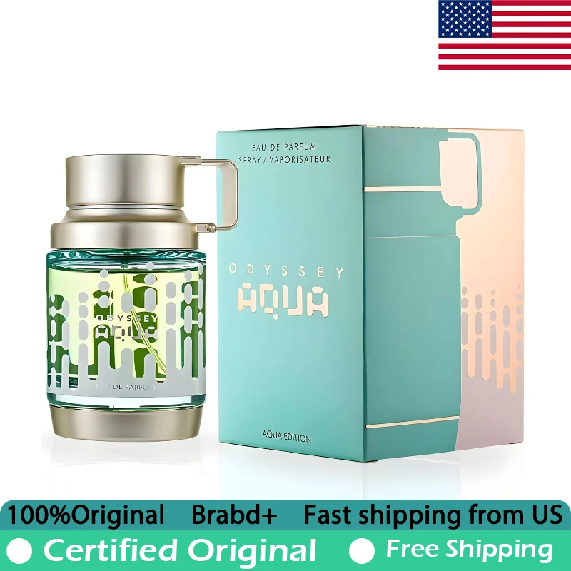 Armaf Odyssey Aqua Edition 3.4 Ounce Premium Arabian Perfumes 100ML Eau de Parfum Spray Lasting Fresh Aromatic Fragrance for Men
Armaf Odyssey Aqua Edition 3.4 Ounce Premium Arabian Perfumes 100ML Eau de Parfum Spray Lasting Fresh Aromatic Fragrance for Men