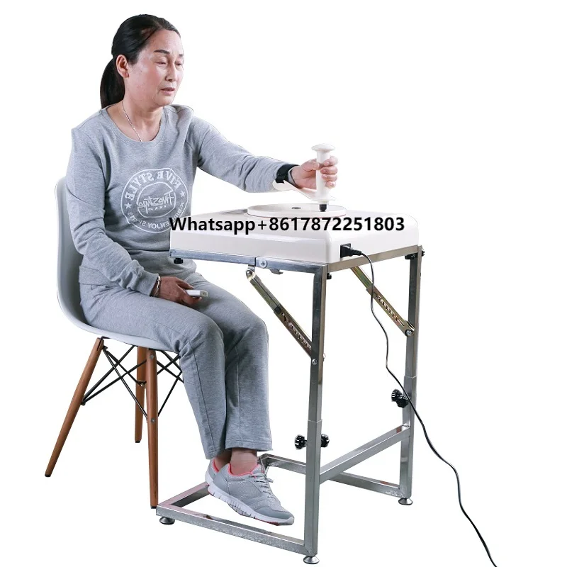 Electric Stroke Arm Physical Therapy Exercise Massage Machine Medical Hand Rehabilitation Exercise Devices with Steel Holder
Electric Stroke Arm Physical Therapy Exercise Massage Machine Medical Hand Rehabilitation Exercise Devices with Steel Holder