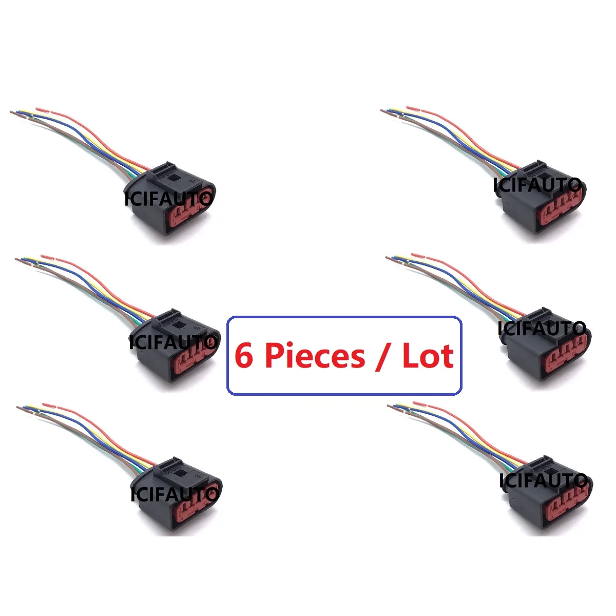 1/2/4/6 шт. разъем MAF датчик массового расхода воздуха для проводки VW / AUDI Pigtail Plug 1J0973775A / 1J0 973 775A / 1J0 973 775 A
1/2/4/6 шт. разъем MAF датчик массового расхода воздуха для проводки VW / AUDI Pigtail Plug 1J0973775A / 1J0 973 775A / 1J0 973 775 A