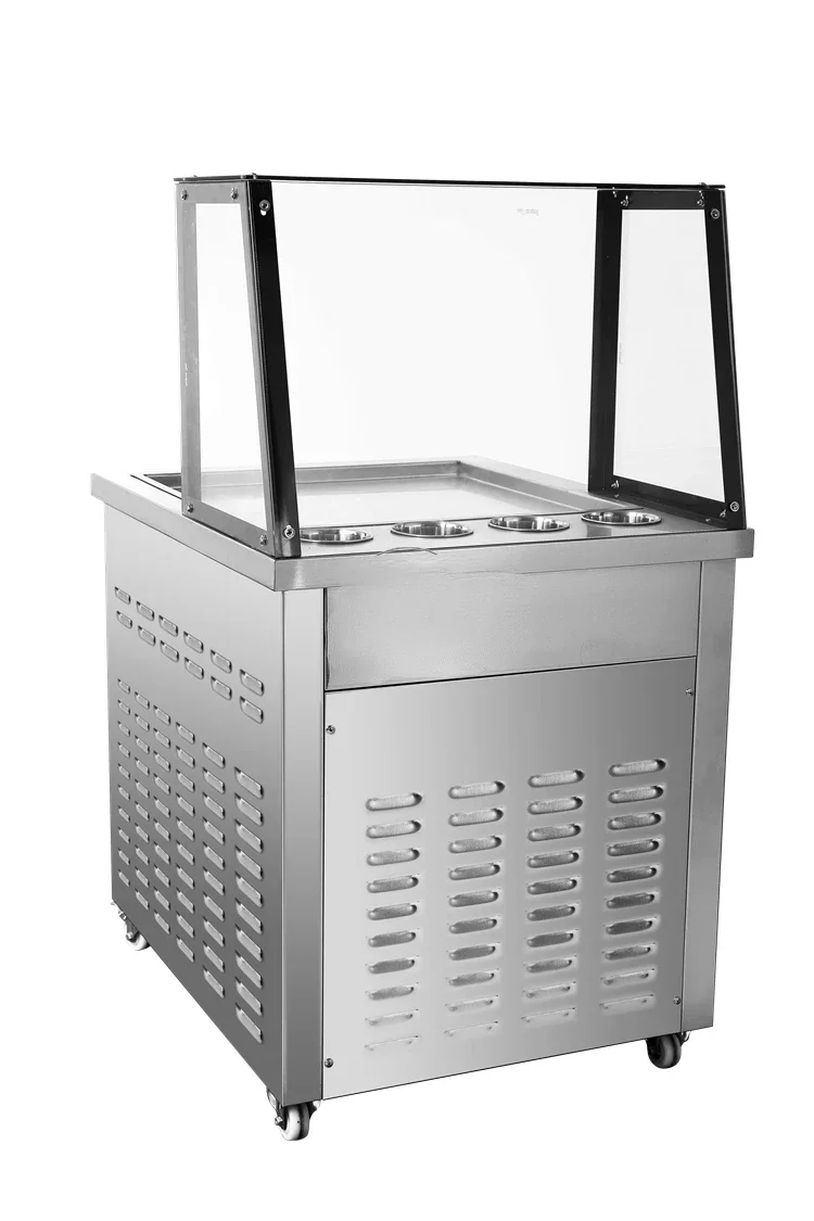 Hot sales Fried Ice Cream Machine Stainless Steel Ice Cream Maker Single Pan Fried Yogurt Machine
Hot sales Fried Ice Cream Machine Stainless Steel Ice Cream Maker Single Pan Fried Yogurt Machine