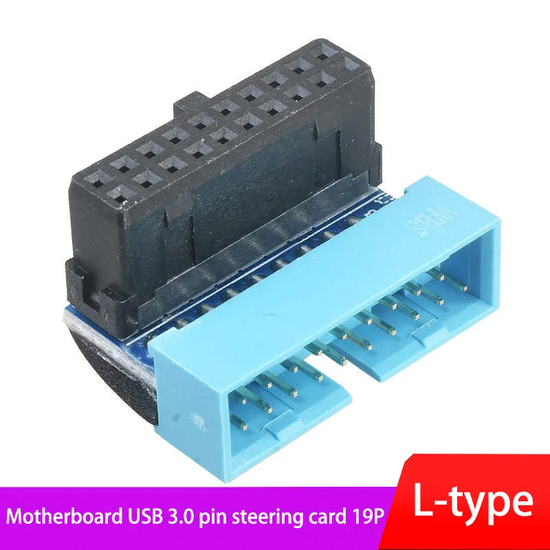 USB 3.0 19 Pin 20pin Male To Female Extension Adapter Up Down Angled 90 Degree for Motherboard Mainboard
USB 3.0 19 Pin 20pin Male To Female Extension Adapter Up Down Angled 90 Degree for Motherboard Mainboard