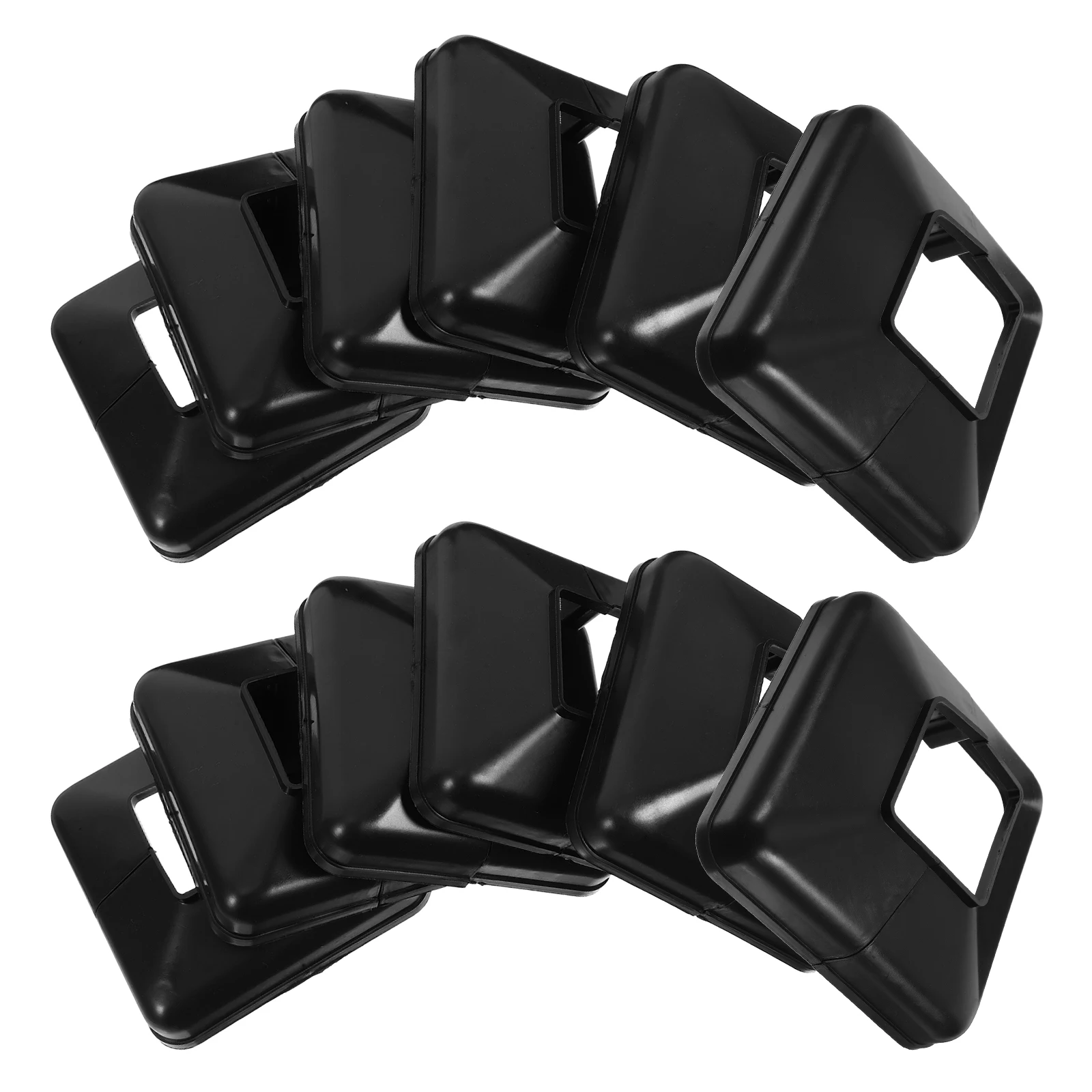 12pcs Staircase Railing Covers Plastic Foot Cover Trim For Balcony Fence Rail Post Base Cover Skirt Deck Column Wraps
12pcs Staircase Railing Covers Plastic Foot Cover Trim For Balcony Fence Rail Post Base Cover Skirt Deck Column Wraps