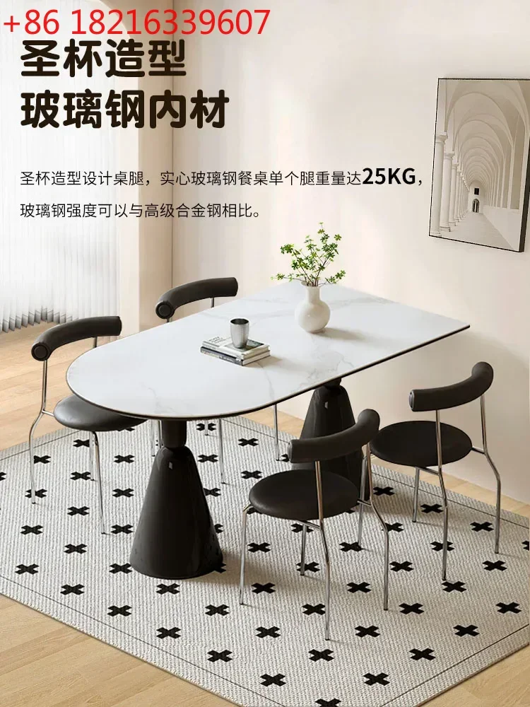 TA O Semicircle Wall Stone Plate Dining Table Rectangular Modern Black Premium Dining Table
TA O Semicircle Wall Stone Plate Dining Table Rectangular Modern Black Premium Dining Table