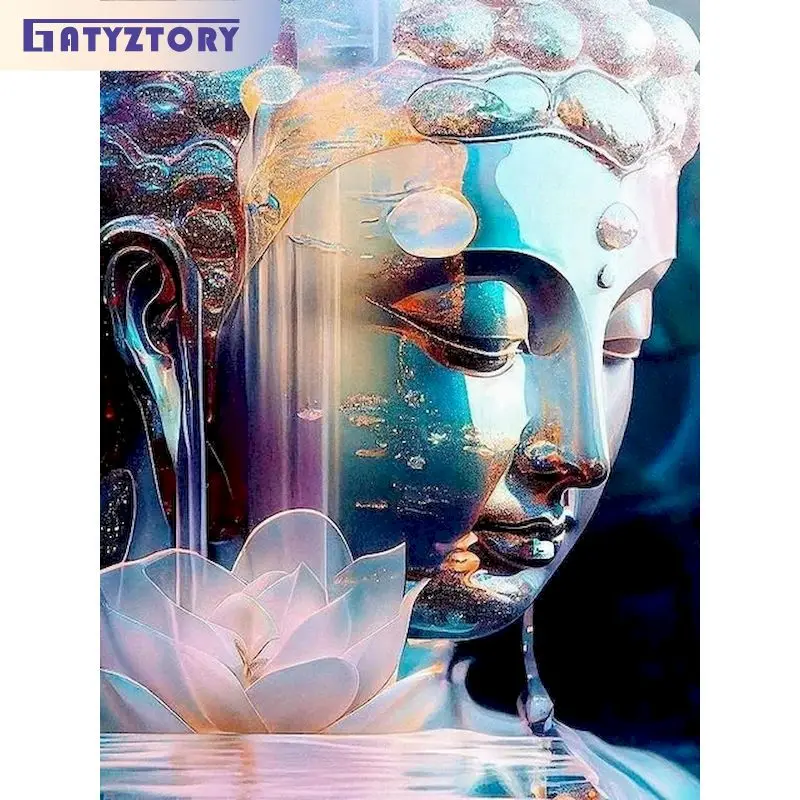 GATYZTORY Diy Painting By Numbers Kits For Adults Blue Light Buddha Drawing Coloring By Numbers For Wall Art Picture 60x75cm
GATYZTORY Diy Painting By Numbers Kits For Adults Blue Light Buddha Drawing Coloring By Numbers For Wall Art Picture 60x75cm