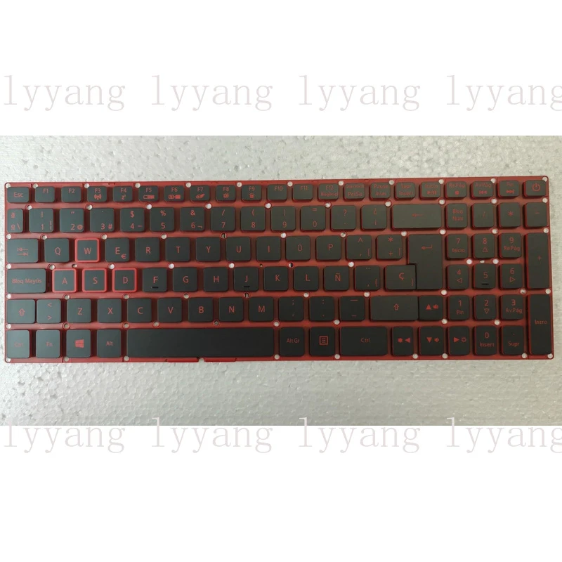 f Spanish Backlit keyboard for Acer AN515-51 AN515-52 AN515-53 N16C7 N17C1 N17C7
f Spanish Backlit keyboard for Acer AN515-51 AN515-52 AN515-53 N16C7 N17C1 N17C7