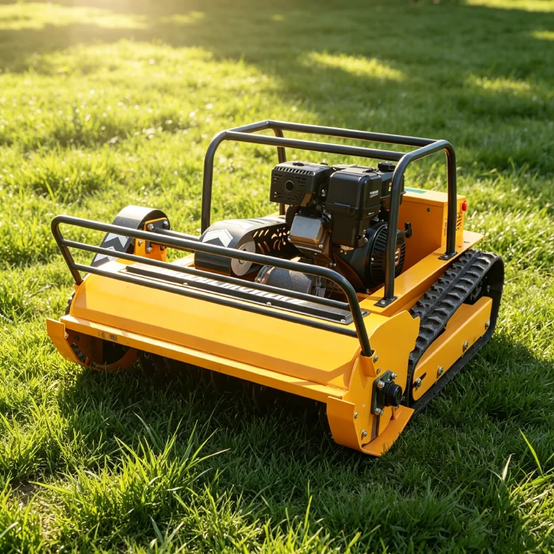 Customized tracked remote-controlled lawn mower, weeding machine, wasteland fully automatic remote-controlled lawn mower
Customized tracked remote-controlled lawn mower, weeding machine, wasteland fully automatic remote-controlled lawn mower
