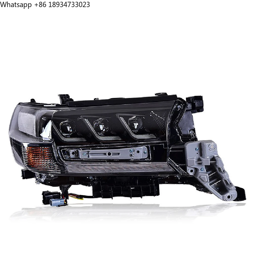 Wholesale Factory Price Outlet Headlight Full Version Modified Headlight Triple Eyes Body Kit for Toyota Land Cruiser200 2016
Wholesale Factory Price Outlet Headlight Full Version Modified Headlight Triple Eyes Body Kit for Toyota Land Cruiser200 2016