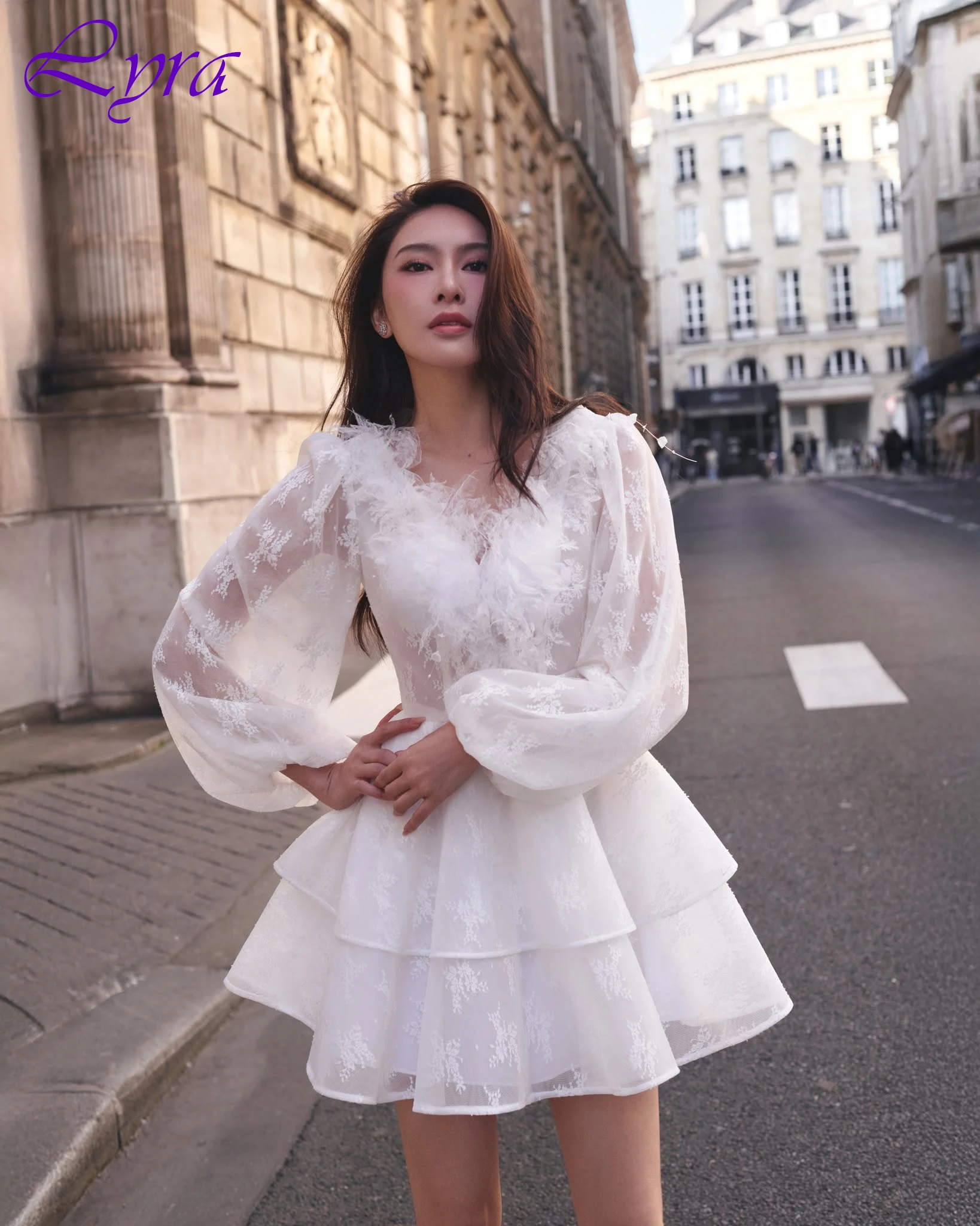 Customized A-Line V-Neck Long Sleeves Elegant Classic Evening Dress Delicate Celebrity Gowns Temperament Bespoke Occasion Gowns
Customized A-Line V-Neck Long Sleeves Elegant Classic Evening Dress Delicate Celebrity Gowns Temperament Bespoke Occasion Gowns