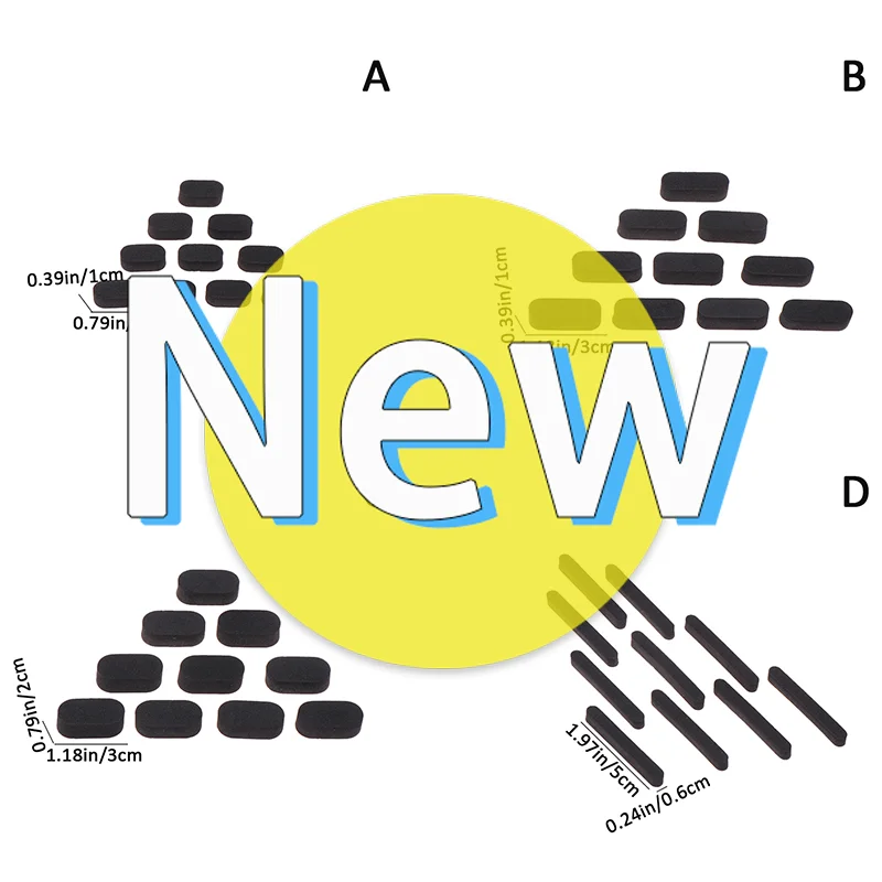 10Pcs For FPV RC Drone Frame Kit M3 Sponge Landing Gear Skids Mat Feet Anti-Vibration Shockproof EVA Sponge Mat For 180 210 250
10Pcs For FPV RC Drone Frame Kit M3 Sponge Landing Gear Skids Mat Feet Anti-Vibration Shockproof EVA Sponge Mat For 180 210 250