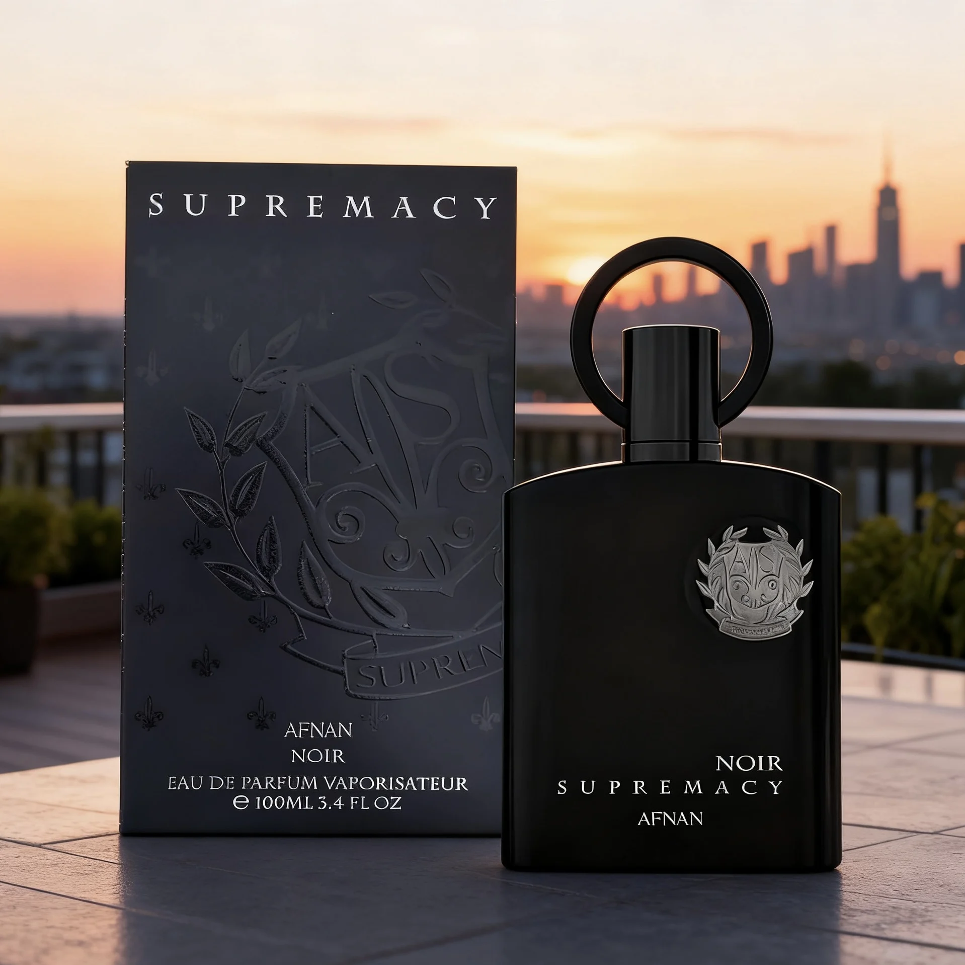 Мужские духи Afran Supreme Black объемом 3,4 унции, подходящие для ежедневных поездок.
Мужские духи Afran Supreme Black объемом 3,4 унции, подходящие для ежедневных поездок.