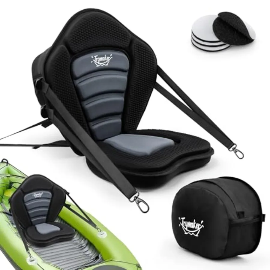Kayak Seats with Back Support for Sit on Top Universal Paddle Board Seat for Inflatable Paddleboard Sup Canoe
Kayak Seats with Back Support for Sit on Top Universal Paddle Board Seat for Inflatable Paddleboard Sup Canoe