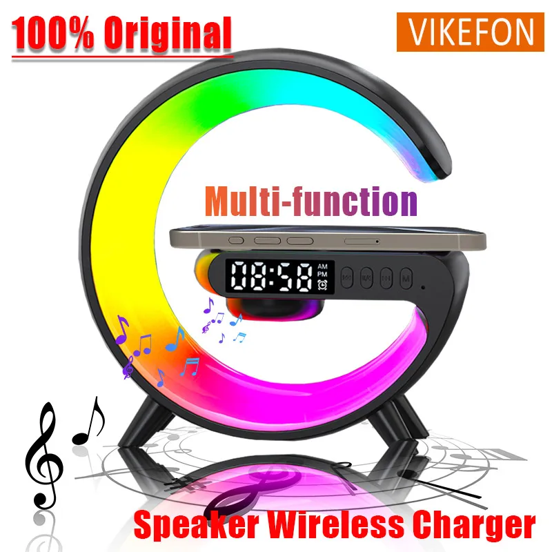 Multifunction 3 In 1 Wireless Charger Pad Stand Speaker RGB Night Light Fast Charging Station For iPhone Samsung Xiaomi Huawei
Multifunction 3 In 1 Wireless Charger Pad Stand Speaker RGB Night Light Fast Charging Station For iPhone Samsung Xiaomi Huawei