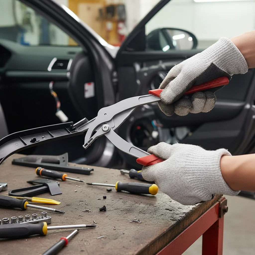 Universal Clip Pliers For Car Door Panel Clips Fastener Removal Pliers Dashboard Interior Panel Plier Special Auto Repair Tool
Universal Clip Pliers For Car Door Panel Clips Fastener Removal Pliers Dashboard Interior Panel Plier Special Auto Repair Tool