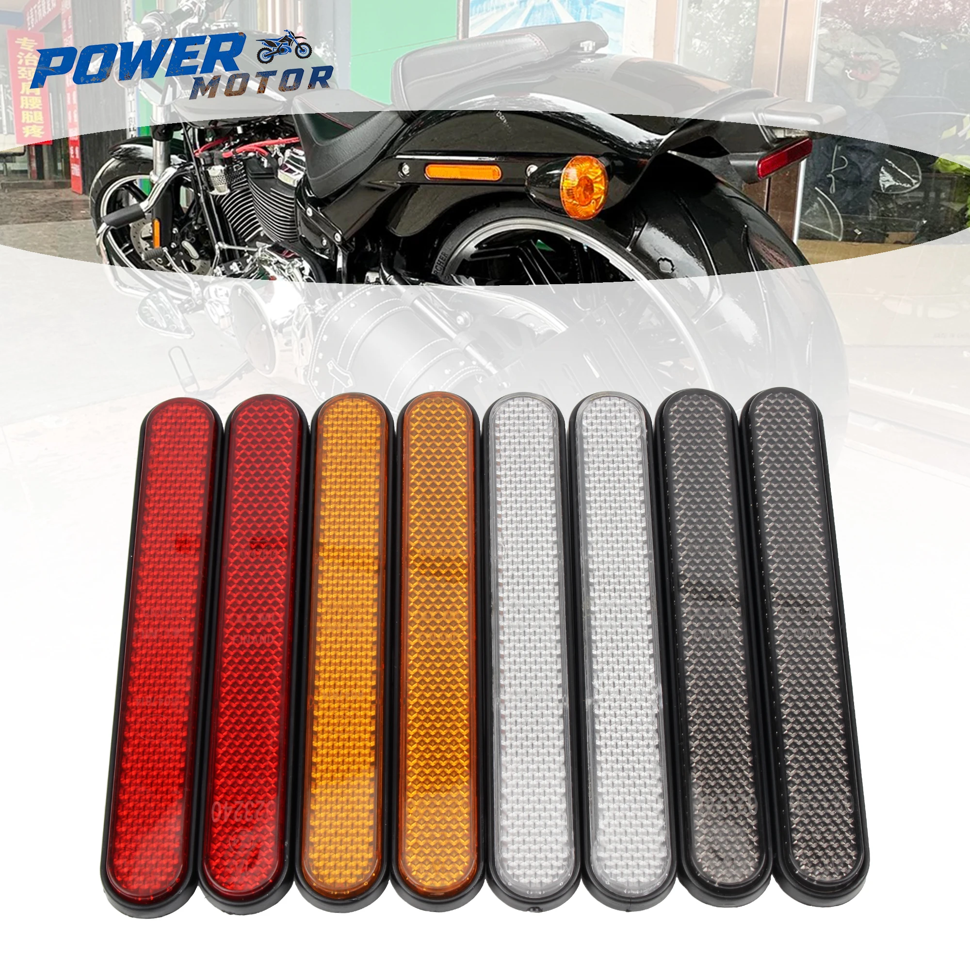 For Harley Sportster Dyna Universal Motorcycle Reflector Rectangle Saddlebag Latch Cover Front Reflectors Case Safety Warning
For Harley Sportster Dyna Universal Motorcycle Reflector Rectangle Saddlebag Latch Cover Front Reflectors Case Safety Warning