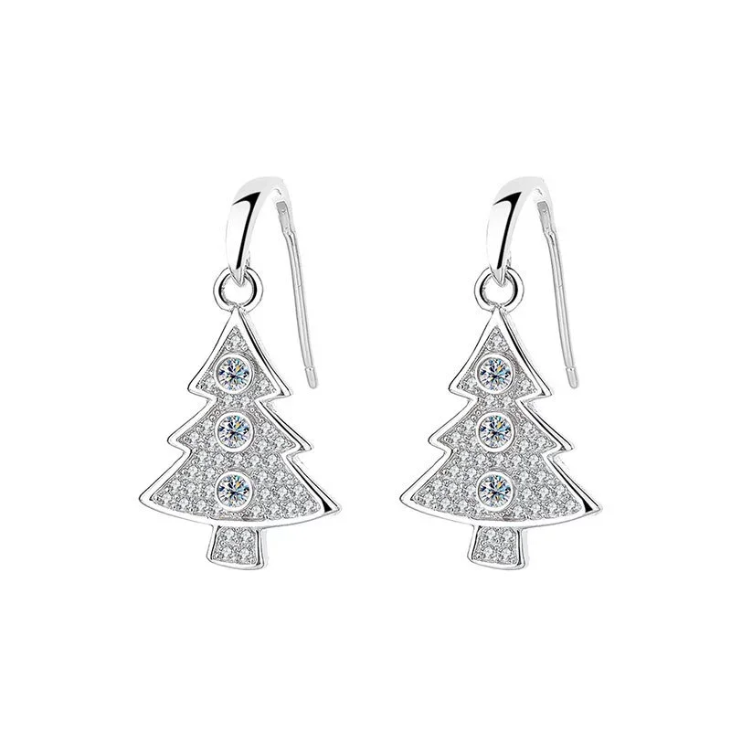 ZFSILVER модные модные классические серьги серебряного цвета s925 D с муассанитом в виде рождественской елки для женщин, аксессуары, ювелирные изделия, подарок Zhenshi
ZFSILVER модные модные классические серьги серебряного цвета s925 D с муассанитом в виде рождественской елки для женщин, аксессуары, ювелирные изделия, подарок Zhenshi
