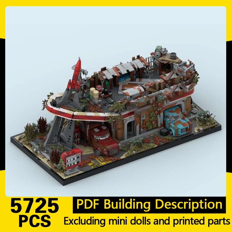 Popular Game Model MOC Building Bricks Large Red Gas Station Modular Technology Gifts Holiday Assemble Children Toys Suit
Popular Game Model MOC Building Bricks Large Red Gas Station Modular Technology Gifts Holiday Assemble Children Toys Suit