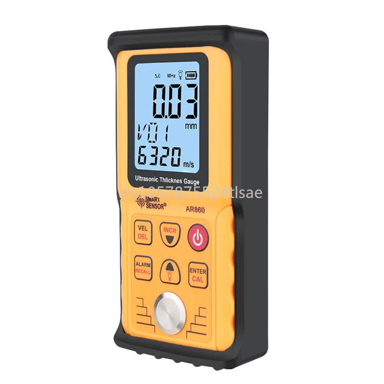 Интеллектуальный ультразвуковой толщиномер с датчиком AR860
Интеллектуальный ультразвуковой толщиномер с датчиком AR860