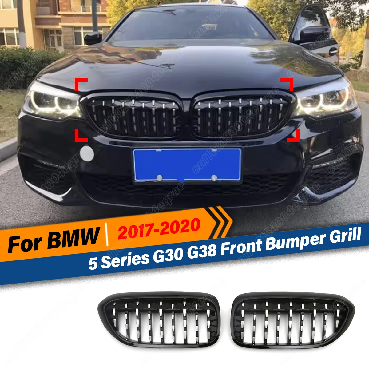 For BMW 5 Series G30 G38 2017 2018 2019 2020 Front Bumper Grill Front Kidney Grille Diamond Grille Meteor Style Accessories
For BMW 5 Series G30 G38 2017 2018 2019 2020 Front Bumper Grill Front Kidney Grille Diamond Grille Meteor Style Accessories