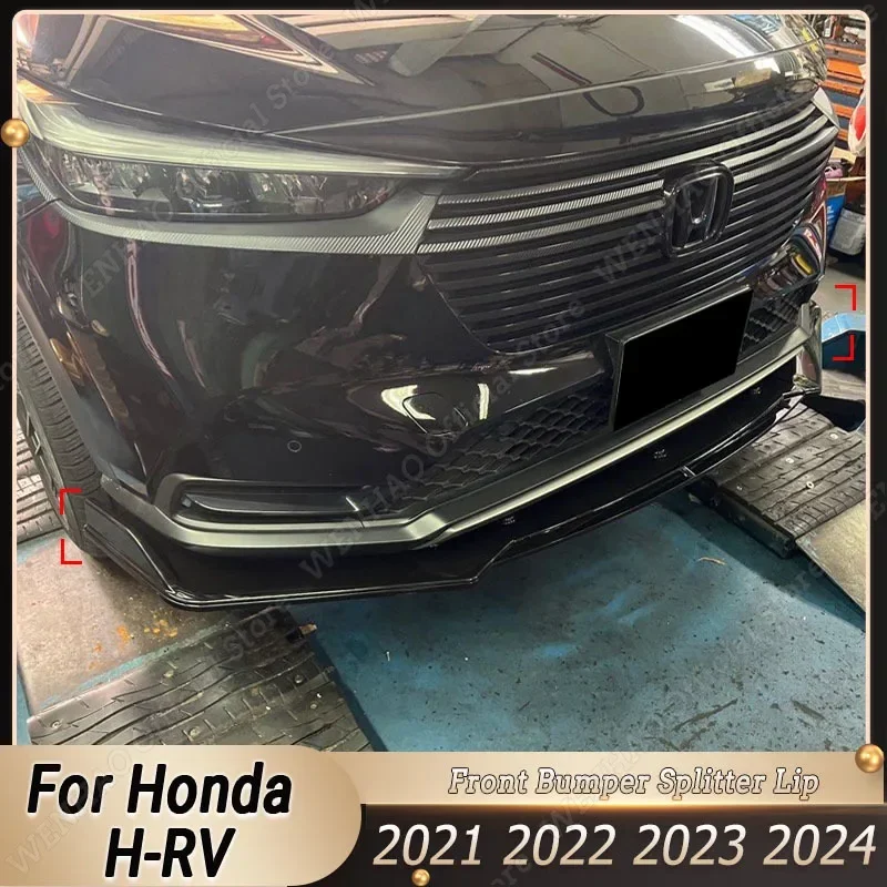 For Honda H-RV E:HEV RV5 2021-2024 3TH HRV/VEZEL Car Front Bumper Lip Splitter Canard Diffuser Spoiler Guard Body Kits Tuning
For Honda H-RV E:HEV RV5 2021-2024 3TH HRV/VEZEL Car Front Bumper Lip Splitter Canard Diffuser Spoiler Guard Body Kits Tuning
