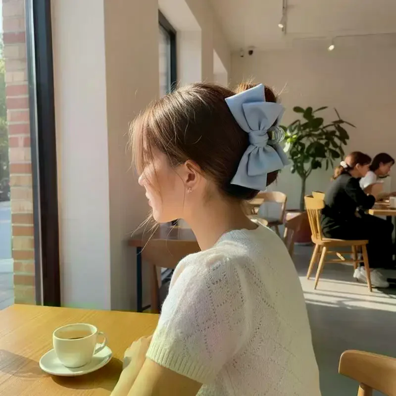 Super Large Bowknot Grip Clip Cute Hair Clip High-End Clip Hair Accessory For Women Bowknot Headwear Hair Claws
Super Large Bowknot Grip Clip Cute Hair Clip High-End Clip Hair Accessory For Women Bowknot Headwear Hair Claws