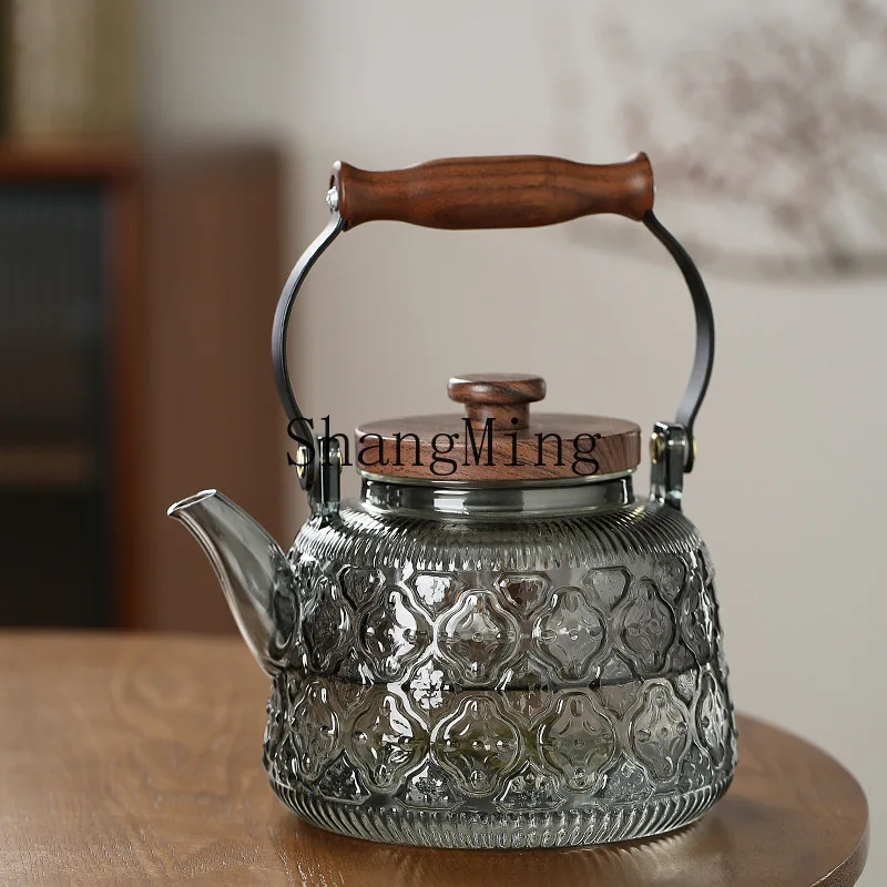 PYH new smoke gray glass beam pot household borosilicate glass cooking integrated begonia transparent black beam pot
PYH new smoke gray glass beam pot household borosilicate glass cooking integrated begonia transparent black beam pot