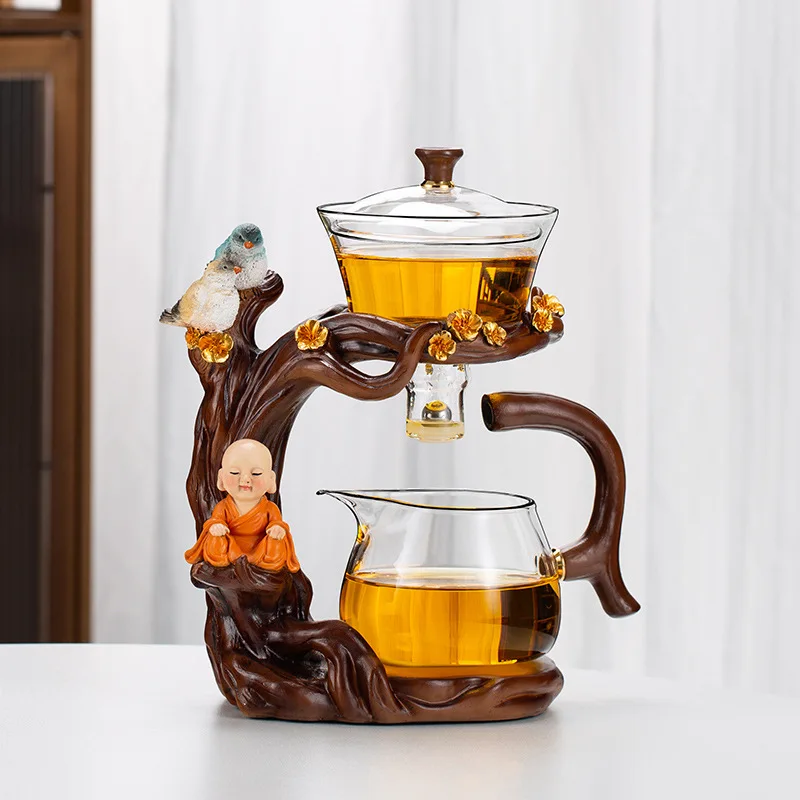 Household lazy automatic tea maker magnetic office semi-automatic lazy cover bowl cup
Household lazy automatic tea maker magnetic office semi-automatic lazy cover bowl cup