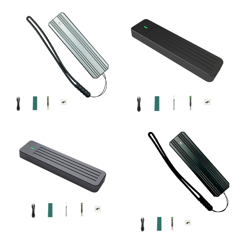 Алюминиевый твердотельный накопитель M.2, поддержка Nvme/NGFF SATA TYPE-C USB3.2 GEN2, алюминий 10G, двойное соглашение, серебристо-серый, простая установка
Алюминиевый твердотельный накопитель M.2, поддержка Nvme/NGFF SATA TYPE-C USB3.2 GEN2, алюминий 10G, двойное соглашение, серебристо-серый, простая установка