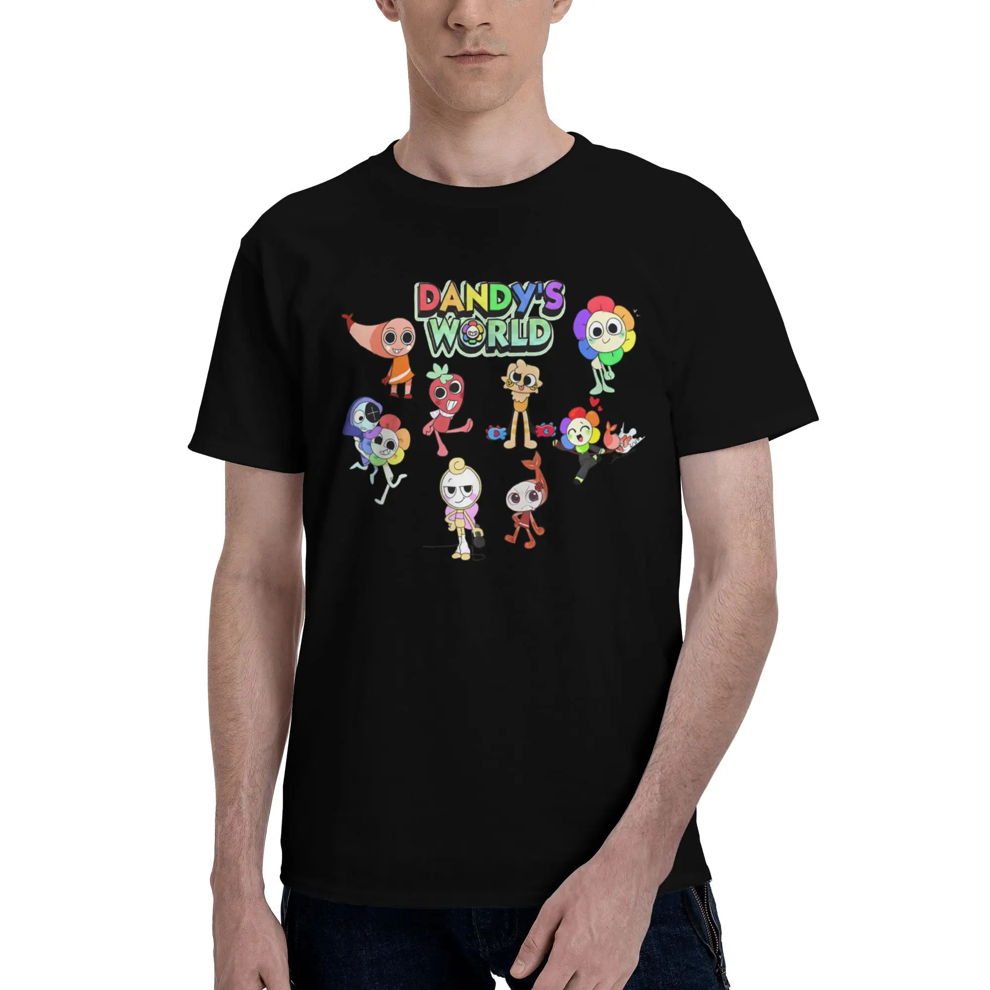 Custom Dandys World Pebble T Shirt Men Short Sleeve Horror Adventure Game T-shirts Streetwear Tee Tops Pure Cotton Slim Tshirts
Custom Dandys World Pebble T Shirt Men Short Sleeve Horror Adventure Game T-shirts Streetwear Tee Tops Pure Cotton Slim Tshirts