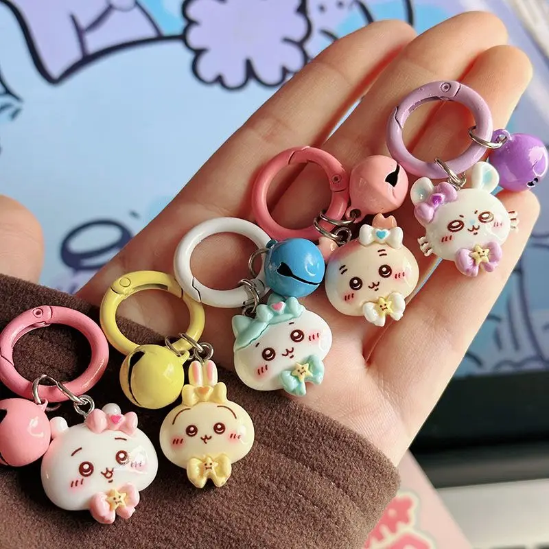 1-5pcs chii-kawa keychain backpack bell pendant for girls, student accessories, fun gift for best friend
1-5pcs chii-kawa keychain backpack bell pendant for girls, student accessories, fun gift for best friend