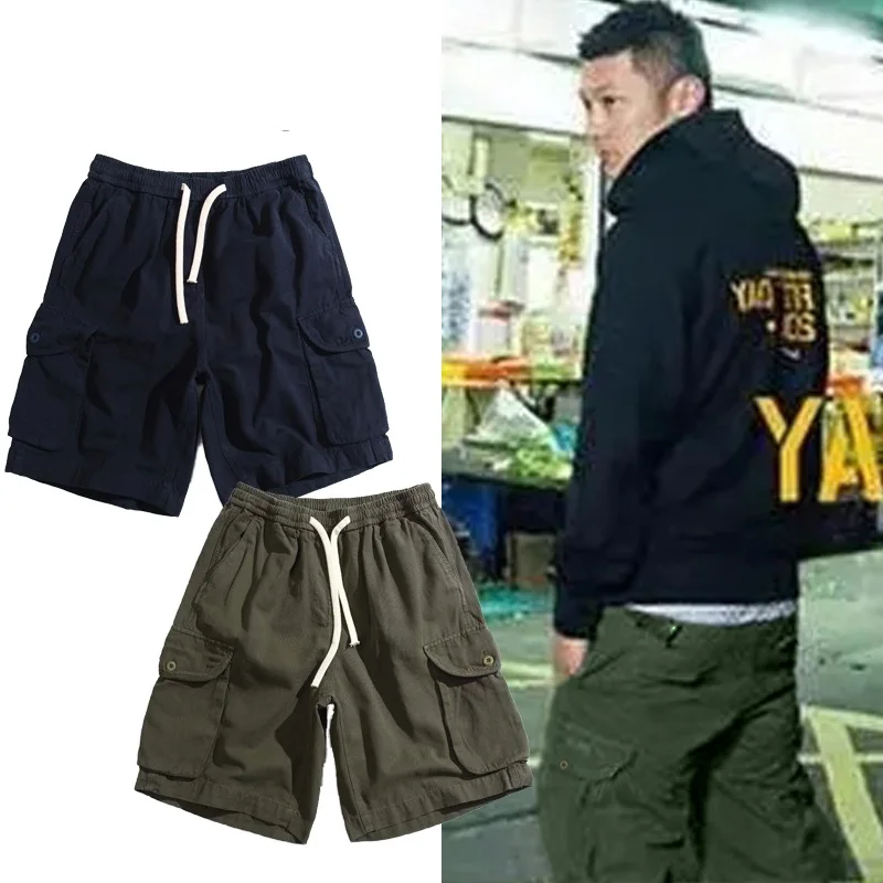 Летние свободные прямые брюки-карго для мужчин, модные брендовые шорты в стиле INS, молодежные универсальные брюки средней длины
Летние свободные прямые брюки-карго для мужчин, модные брендовые шорты в стиле INS, молодежные универсальные брюки средней длины