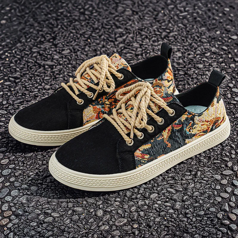 Summer Light Male Canvas Casual Shoes Breathable Outer Fabric Fresh Comfort Fit for Walking Errands Daily Leisure Outfit
Summer Light Male Canvas Casual Shoes Breathable Outer Fabric Fresh Comfort Fit for Walking Errands Daily Leisure Outfit